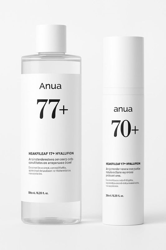 Anua toner and daily lotion